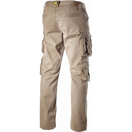 PANTALON DE TRAVAIL DIADORA MULTIPOCHES ÉLASTIQUE BEIGE WAYET II - 16029825070 4 PANTALON DE TRAVAIL DIADORA MULTIPOCHES ÉLASTIQUE BEIGE WAYET II - 16029825070 – Image 2