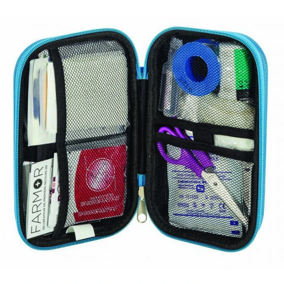TROUSSE DE SECOURS ATELIERS MECANIQUES 2/4 PERSONNES BLEU FLUO - 17191UNIVERSEL 3 TROUSSE DE SECOURS ATELIERS MECANIQUES 2/4 PERSONNES BLEU FLUO - 17191UNIVERSEL