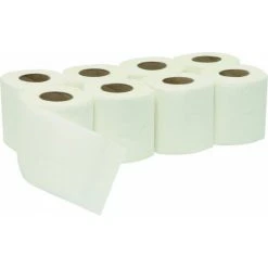 Lot 96 Rlx Papier Toilette Blanc Pur 200f KARZHAN - 17501