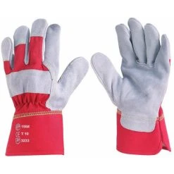 PAIRE DE GANTS DOCKER CROUTE DE BOVIN (TAILLE 10) SOFOP TALIAPLAST - 371102