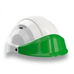 CASQUE 'ORIZON' BLANC VISIERE VERTE SOFOP TALIAPLAST - 563513