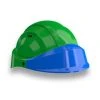CASQUE 'ORIZON' VERT VISIERE BLEUE SOFOP TALIAPLAST - 563534 1 CASQUE 'ORIZON' VERT VISIERE BLEUE SOFOP TALIAPLAST - 563534 -IFARMOR Boutique 563534
