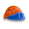 CASQUE 'ORIZON' ORANGE VISIERE BLEUE SOFOP TALIAPLAST - 563554 -IFARMOR Boutique 563554