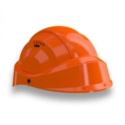 CASQUE 'ORIZON' ORANGE VISIERE ORANGE SOFOP TALIAPLAST - 563555