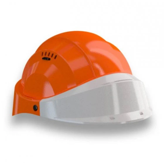 CASQUE 'ORIZON' ORANGE VISIERE GRISE SOFOP TALIAPLAST - 563558 3 CASQUE 'ORIZON' ORANGE VISIERE GRISE SOFOP TALIAPLAST - 563558