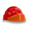 CASQUE 'ORIZON' ROUGE VISIERE ORANGE SOFOP TALIAPLAST - 563565 -IFARMOR Boutique 563565