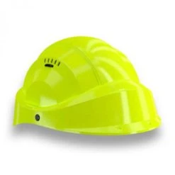 CASQUE 'ORIZON' FLUO JAUNE VISIERE FLUO JAUNE SOFOP TALIAPLAST - 563577