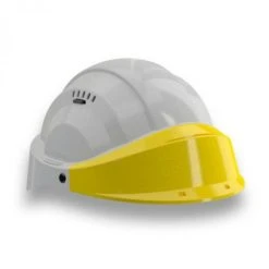 CASQUE 'ORIZON' GRIS VISIERE JAUNE SOFOP TALIAPLAST - 563582