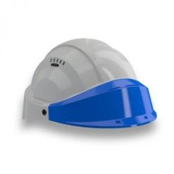 CASQUE 'ORIZON' GRIS VISIERE BLEUE SOFOP TALIAPLAST - 563584