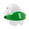 CASQUE 'ORIZON' BLANC VISIERE VERTE AVEC LUNETTE SOFOP TALIAPLAST - 563713