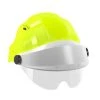CASQUE 'ORIZON' FLUO JAUNE VISIERE GRISE AVEC LUNETTE SOFOP TALIAPLAST - 563778 -IFARMOR Boutique 563778