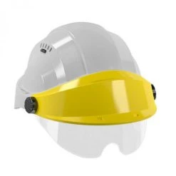 CASQUE 'ORIZON' GRIS VISIERE JAUNE AVEC LUNETTE SOFOP TALIAPLAST - 563782