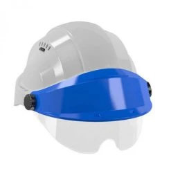CASQUE 'ORIZON' GRIS VISIERE BLEUE AVEC LUNETTE SOFOP TALIAPLAST - 563784