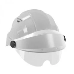 CASQUE 'ORIZON' GRIS VISIERE GRISE AVEC LUNETTE SOFOP TALIAPLAST - 563788