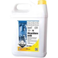 Bidon 5kg Degraissant Desinfectant Alcalin Chlore Moussant EYREIN - 57620