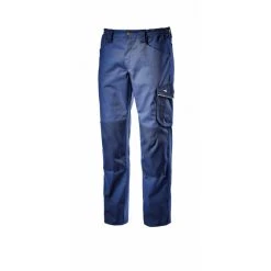 PANTALON DE TRAVAIL DIADORA D'HIVER BLEU MARINE AVEC GENOUILLÈRES ROCK WINTER - 171658600620