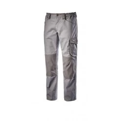 PANTALON DE TRAVAIL DIADORA D'HIVER GRIS AVEC GENOUILLÈRES ROCK WINTER - 171658750700