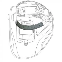 Sachet De 10 Basanes Pour Casques Soudeurs Barrier 2 Et Screen. DELTA PLUS - BASWENO