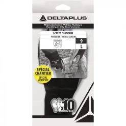 100% Polyester. Enduction Nitrile Sur Paume Et Bout Des Doigts. Jauge 13. DELTA PLUS - VE712GRG1010 -IFARMOR Boutique D020VE712GRG1010 02 1
