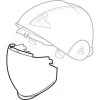 Visière Polycarbonate Injectée De Remplacement Pour Casque Double Coque Onyx. DELTA PLUS - VISONYXPRIN -IFARMOR Boutique D020VISONYXPRIN 01 1