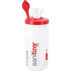 Lingettes Nettoyantes Surfaces 200x200mm Virucide EN14476 - Pot De 200 Lingettes - 57585UNIVERSEL