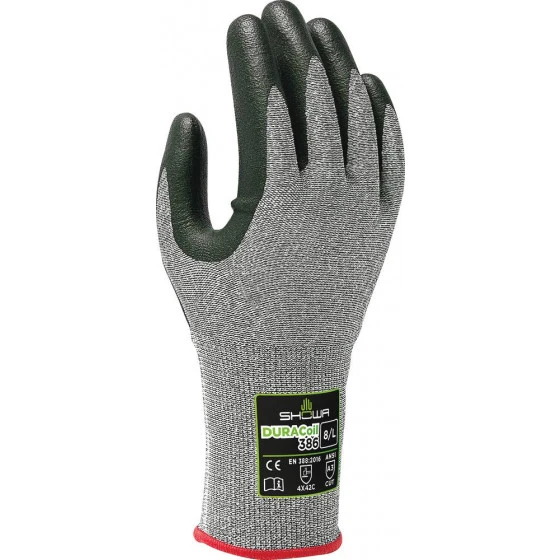 Gants Anti Coupure Enduit Nitrile SHOWA - 65126 3 Gants Anti Coupure Enduit Nitrile SHOWA - 65126