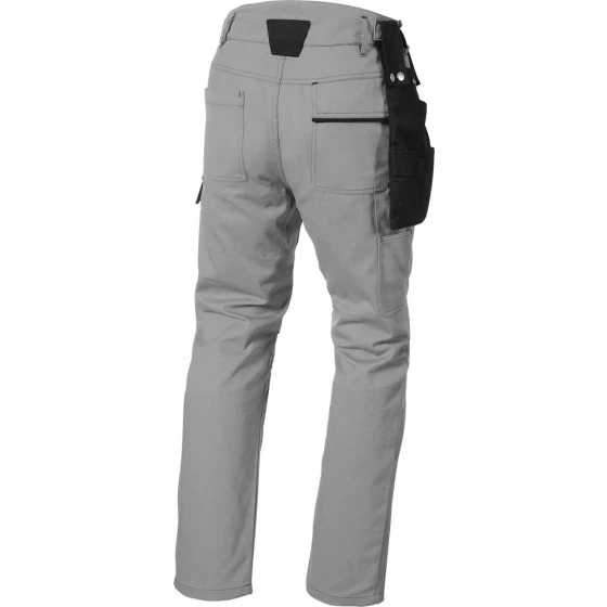 Pantalon De Travail 100% Coton 280 G/m² Gris PIONIER - 65402 3 Pantalon De Travail 100% Coton 280 G/m² Gris PIONIER - 65402
