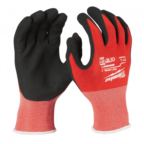 Gants Anti Coupe Niveau 1 L/9 - 1 Pc MILWAUKEE ACCESSOIRES - 4932471417 3 Gants Anti Coupe Niveau 1 L/9 - 1 Pc MILWAUKEE ACCESSOIRES - 4932471417