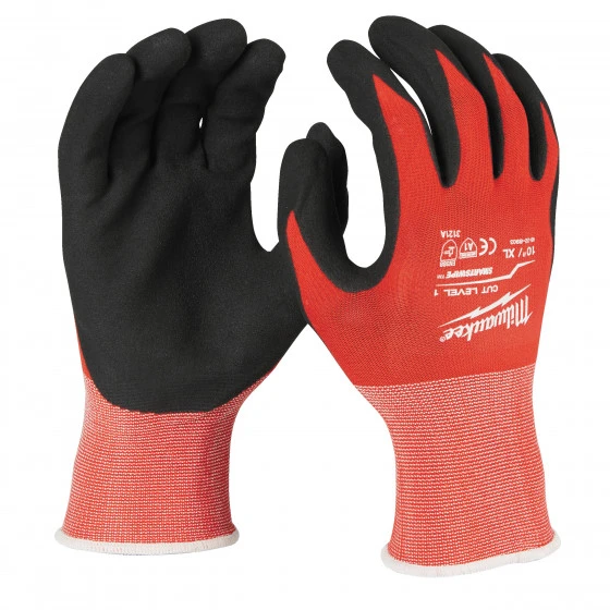 Gants Anti Coupe Niveau 1 XL/10 - 1 Pc MILWAUKEE ACCESSOIRES - 4932471418 3 Gants Anti Coupe Niveau 1 XL/10 - 1 Pc MILWAUKEE ACCESSOIRES - 4932471418