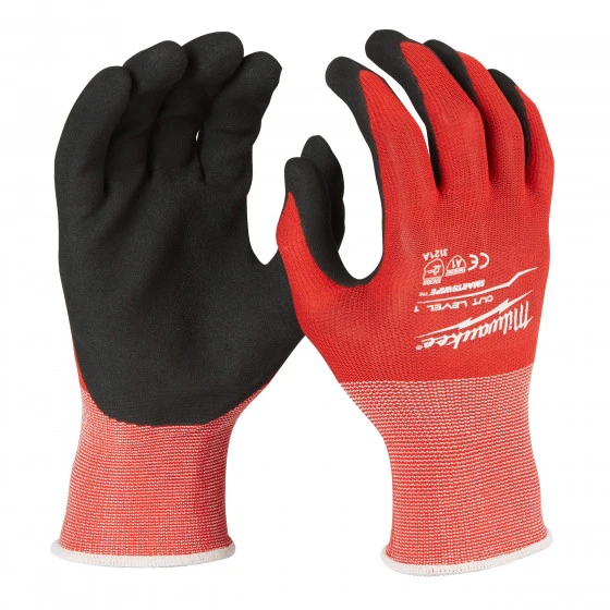 Gants Anti Coupe Niveau 1 XXL/10 - 1 Pc MILWAUKEE ACCESSOIRES - 4932471419 3 Gants Anti Coupe Niveau 1 XXL/10 - 1 Pc MILWAUKEE ACCESSOIRES - 4932471419