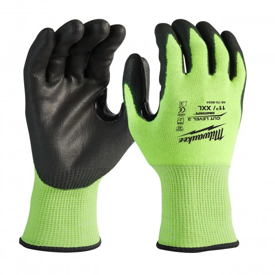 Gants High Vi & Anti Coupe 3-11/xxl MILWAUKEE - 4932478134 3 Gants High Vi & Anti Coupe 3-11/xxl MILWAUKEE - 4932478134