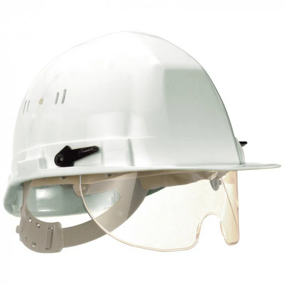 CASQUE SOFOP TALIAPLAST POLYÉTHYLÈNE À MOLETTE AVEC LUNETTE INTÉGRÉE VISIOCÉANIC BLANC- 564821 3 CASQUE SOFOP TALIAPLAST POLYÉTHYLÈNE À MOLETTE AVEC LUNETTE INTÉGRÉE VISIOCÉANIC BLANC- 564821
