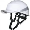 CASQUE DE CHANTIER DELTA PLUS DIAMOND V UP BLANC FLUO FORME CASQUETTE BASEBALL SERRAGE ROTOR - DIAM5UPBCFL