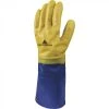 GANT DELTA PLUS NITRILE - LONGUEUR 40 CM BLEU JAUNE - VV911JA0 -IFARMOR Boutique eos obm vv911