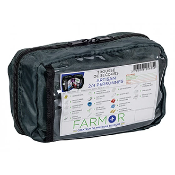 TROUSSE DE SECOURS FARMOR ARTISAN 2/4 PERSONNES-TRO8050TP 3 TROUSSE DE SECOURS FARMOR ARTISAN 2/4 PERSONNES-TRO8050TP