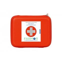 TROUSSE DE SECOURS EN PU ORANGE BATIMENT FARMOR - FAR3701FLO