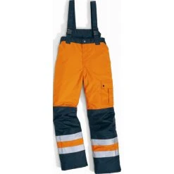 PANTALON DELTA PLUS CHAUD HAUTE VISIBILITÉ POLYESTER ENDUIT PU ORANGE - FARGO - FARGOHVOR0