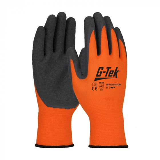 GANT TRICO. NYLON ORANGE HV ENDUC. LATEX - PIPGANT39FG1315UNIVERSEL 3 GANT TRICO. NYLON ORANGE HV ENDUC. LATEX - PIPGANT39FG1315UNIVERSEL