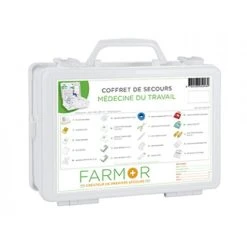 COFFRET DE SECOURS FARMOR MÉDECINE DU TRAVAIL -FAR 2060 PP -IFARMOR Boutique gm30 md2