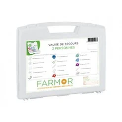 VALISE DE SECOURS FARMOR 2 PERSONNES AVEC POIGNÉE DE TRANSPORT -FAR 2070 PP 5 VALISE DE SECOURS FARMOR 2 PERSONNES AVEC POIGNÉE DE TRANSPORT -FAR 2070 PP -IFARMOR Boutique gm5 md2