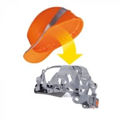 SACHET DE 10 HARNAIS DELTA PLUS POUR CASQUE DE CHANTIER DIAMOND V- HARNE5