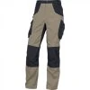PANTALON DE TRAVAIL DELTA PLUS MACH SPIRIT 60% COTON / 40% POLYESTER 270 G/M² BEIGE-NOIR -M5PA2BN0