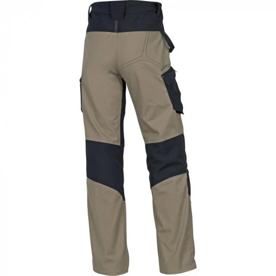 PANTALON DE TRAVAIL DELTA PLUS MACH SPIRIT 60% COTON / 40% POLYESTER 270 G/M² BEIGE-NOIR -M5PA2BN0 7 PANTALON DE TRAVAIL DELTA PLUS MACH SPIRIT 60% COTON / 40% POLYESTER 270 G/M² BEIGE-NOIR -M5PA2BN0 – Image 5