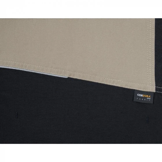 PANTALON DE TRAVAIL DELTA PLUS MACH SPIRIT 60% COTON / 40% POLYESTER 270 G/M² BEIGE-NOIR -M5PA2BN0 4 PANTALON DE TRAVAIL DELTA PLUS MACH SPIRIT 60% COTON / 40% POLYESTER 270 G/M² BEIGE-NOIR -M5PA2BN0 – Image 2