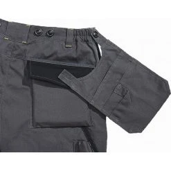 PANTALON DE TRAVAIL DELTA PLUS MACH SPIRIT EN COTON / POLYESTER BEIGE/NOIR -M5PANBNXX -IFARMOR Boutique m5pan gn removable pockets 1