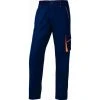 PANTALON DE TRAVAIL DELTA PLUS PANOSTYLE® POLYESTER COTON BLEU MARINE / ORANGE -M6PANBM0 -IFARMOR Boutique m6pan bm 1