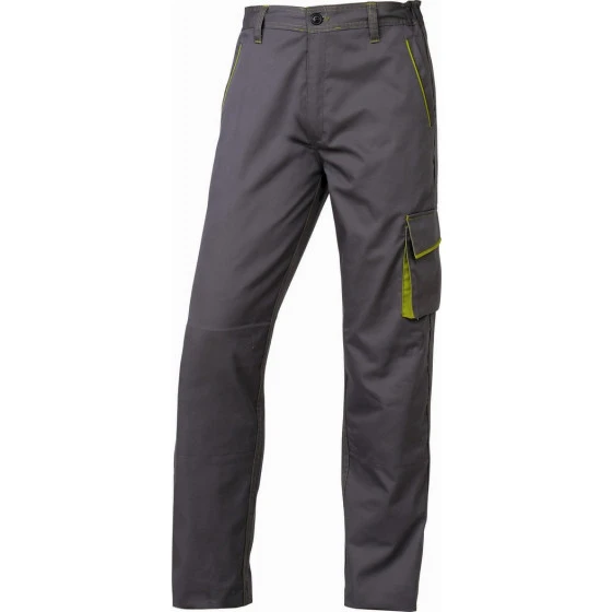 PANTALON DE TRAVAIL DELTA PLUS PANOSTYLE® POLYESTER COTON GRIS / VERT TAILLE XXXL -M6PANGR3X 3 PANTALON DE TRAVAIL DELTA PLUS PANOSTYLE® POLYESTER COTON GRIS / VERT TAILLE XXXL -M6PANGR3X