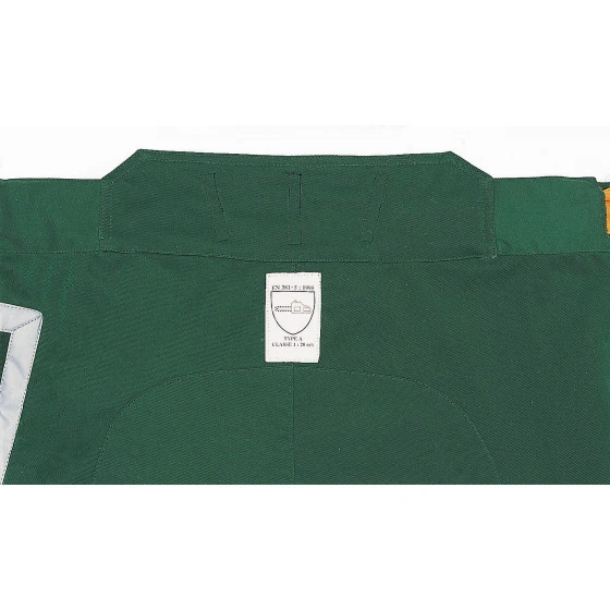 PANTALON BUCHERON DELTA PLUS DOUBLURE AVEC COMPLEXE ANTI-COUPURE VERT / ORANGE MELEZE 3 - MELE3VE0 4 PANTALON BUCHERON DELTA PLUS DOUBLURE AVEC COMPLEXE ANTI-COUPURE VERT / ORANGE MELEZE 3 - MELE3VE0 – Image 2