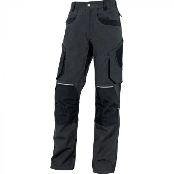PANTALON DE TRAVAIL DELTA PLUS MACH ORIGINALS EN COTON / ELASTHANE GRIS -MOPA2GR0 3 PANTALON DE TRAVAIL DELTA PLUS MACH ORIGINALS EN COTON / ELASTHANE GRIS -MOPA2GR0