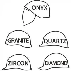 PORTE-BADGE UNIVERSEL DELTA PLUS POUR CASQUES DE CHANTIER - BADGEU -IFARMOR Boutique picto 5 helmets